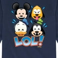 thumbnail image 3 of Disney Emoji - Lol Emojis - Toddler And Youth Long Sleeve Graphic T-Shirt, 3 of 5