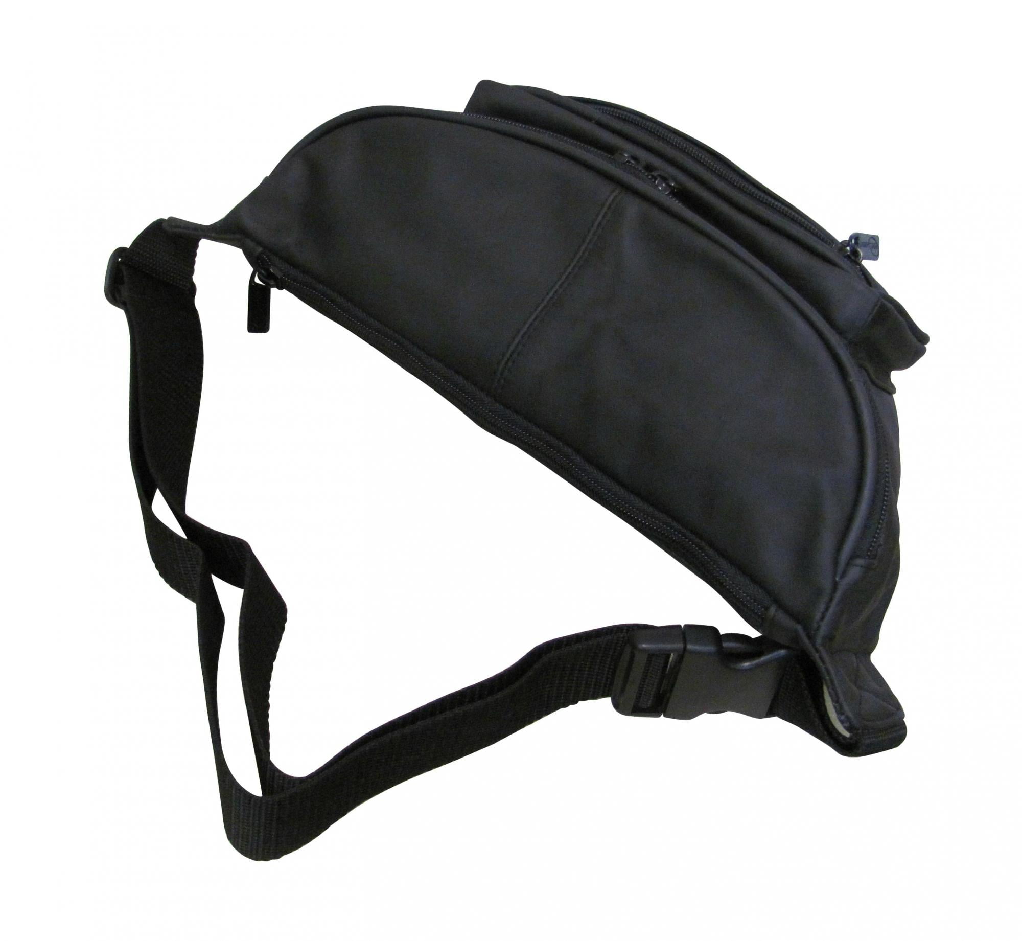 Jumbo Size Leather Fanny Pack