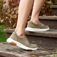 thumbnail image 3 of OrthoComfoot Mens Casual Orthopedic Walking Shoes with Arch Support, Suede Leather Dress Slip On Loafers for Plantar Fasciitis, Comfortable Slip Resistant Shoes for Foot and Heel Pain Relief, 3 of 7