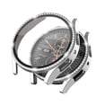 thumbnail image 2 of Compatible With Samsung Galaxy Watch 5 40mm PC Frame + Tempered Film Full Coverage Cover With Rhinestone Decoration Case Watch Accessories, 2 of 7