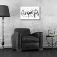 thumbnail image 3 of Epic Art 'Love Never Fails' by Imperfect Dust, Acrylic Glass Wall Art, 24"x16", 3 of 3