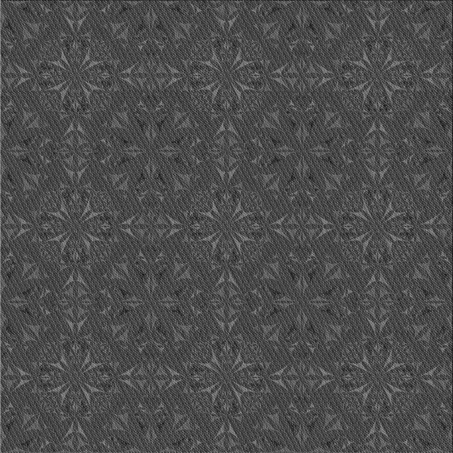 Ahgly Company Tapis d'Intérieur Lavable en Machine Carré Transitionnel Gris Foncé, 7 Pieds Carré