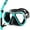 Green, variant on Greatever Dry Snorkel Set,Panoramic Wide View,Anti-Fog Scuba Silica gel Diving Mask