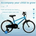 thumbnail image 6 of Marknig Kids Bike for Boys & Girls, 14 16 18 Inch Children's Bicycle for Ages 3-9 Years with Training Wheels and Adjustable Seat, Blue, 6 of 7