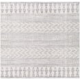 thumbnail image 3 of Livabliss Roma Global Striped Area Rug,6'7" Square,White, 3 of 8