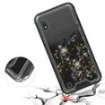 thumbnail image 3 of Compatible Case for Samsung Galaxy A10e Case 3N1 Series Diamond Quicksand Cute Phone Cover - Black, 3 of 4