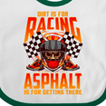 thumbnail image 4 of Inktastic Dirt Biking Motocross Racing Boys Baby Bib, 4 of 4