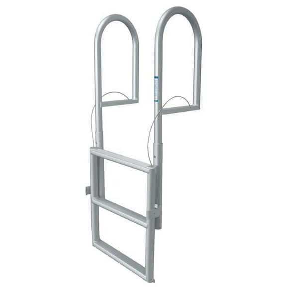 JIF Marine 5-Step Standard Lift Ladder Aluminum Boat - Dock Ladder