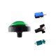 thumbnail image 2 of Sidaley Máquina de ventilación para videojuegos redonda con botón pulsador de 100mm, dispositivo de respuesta, botones, reparación de máquinas, Videojuegos y accesorios Verde Tipo 2, 2 of 6