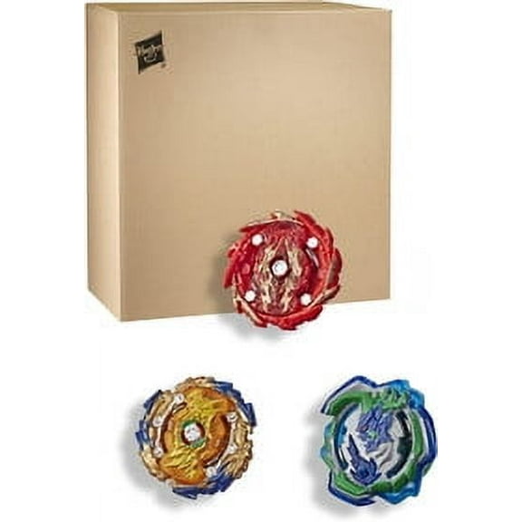 Hasbro Beyblade Burst Rise Hypersphere Battle Hunters Tops, 3 Pack