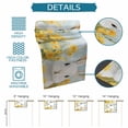 thumbnail image 7 of Table Runner Dresser Scarf 13 x 120 Inch Spring Watercolor White Rabbit Yellow Flower Blu Sky Table Runners Non-Slip Heat Kitchen Dining Table Decor for Indoor Outdoor Home Party Decoration, 7 of 7