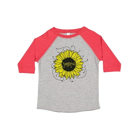 

Inktastic Sunshine Featuring a Yellow Sunflower Gift Toddler Boy or Toddler Girl T-Shirt