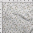thumbnail image 3 of oneOone Cotton Cambric White Fabric Leaves & Flower Florals Diy Clothing Quilting Fabric Prints Fabric By Yards 56 Inches Wide, 3 of 4