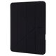 thumbnail image 3 of iPad Pro 13 (2024) Case Origami Stand Leather Tablet Cover with Auto Wake/Sleep - Black Multicolor, 3 of 5