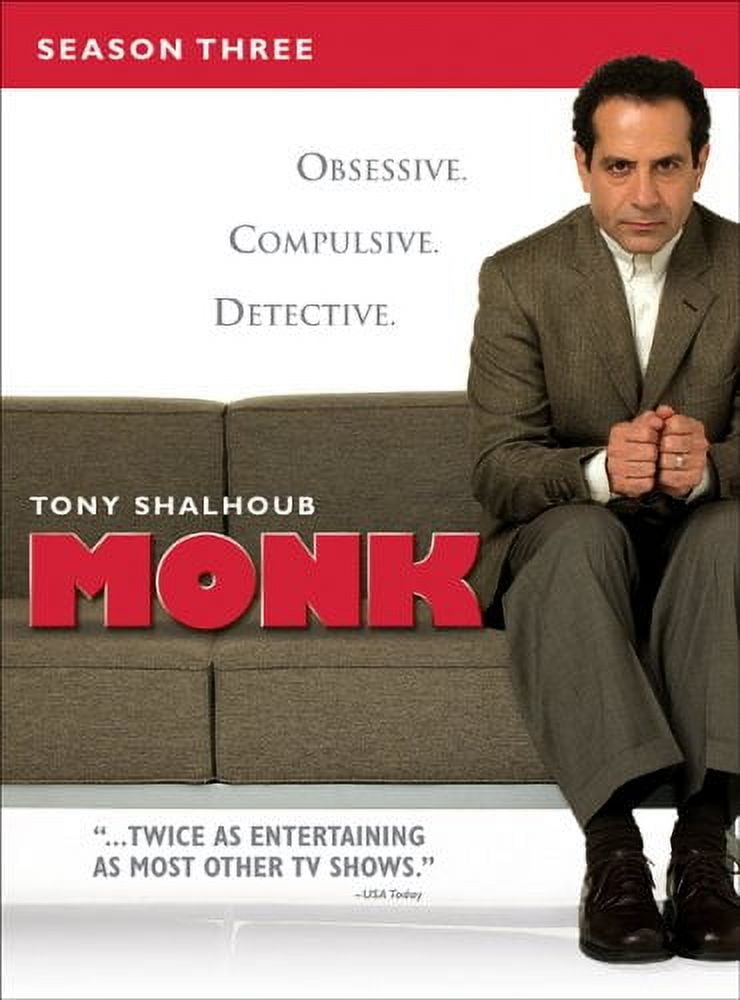 Monk TV Show: The Complete Series Box Set (DVD) - Walmart.com