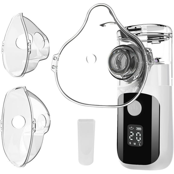 Portable Humidifier Atomizer, for Home and Office, Efficient Mist with Low Noise, Rechargeable, Safe with Auto Power-Off