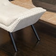 thumbnail image 4 of Romina Tufted Fabric Ottoman/Bench, 4 of 7