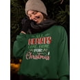 thumbnail image 2 of All Hearts Come Home Christmas Sweatshirt Women -Smartprints Designs, Female 5X-Large, 2 of 4