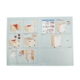thumbnail image 6 of 2-Tier Rolling Office Cabinet Organizer File Storage Lock Filing Cabinet Drawer, 6 of 24