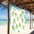 thumbnail image 3 of GZHJMY Frog Prince Beach Towel Microfiber, 31"x 71" Large Quick Dry Travel Towel Beach Blanket for Women Men Travel Swim Camping Holiday, 3 of 4