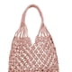 thumbnail image 4 of Bolsa de paja de Embrague Zulema Bolsa de playa de verano de tejido Rosado, 4 of 7