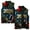 Blue, variant on YIFUNIN Men's Fashionable Sleeveless Vest, Casual Solid Color Printed Cotton Waistcoat, Christmas Themed Lightweight Jacket for Holiday Party Black 3XL