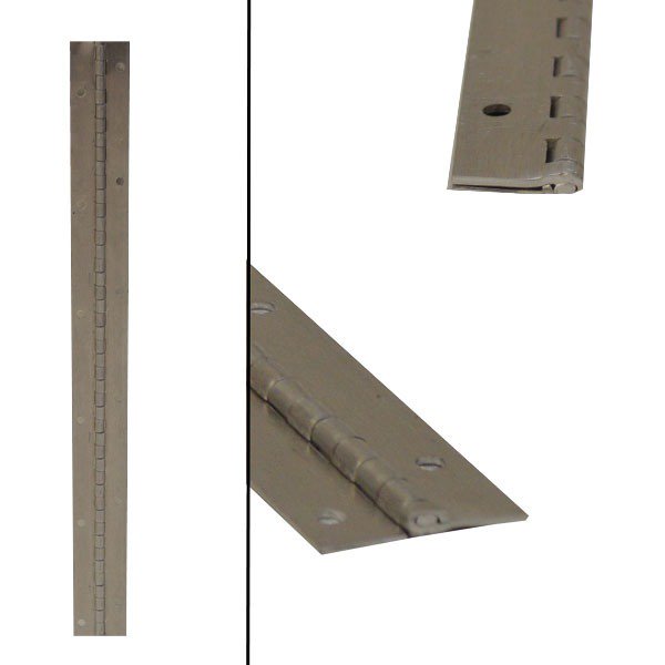 Tracker 170835 Aluminum 11 1/4 x 1 Inch Gauge 22 Boat Piano Hinge