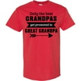 thumbnail image 3 of Inktastic Only the Best Grandpas Get Promoted to Great Grandpa T-Shirt, 3 of 5