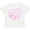 AA-White, variant on I Love My Aunt and Uncle in Pink Chalk Heart Boys or Girls Toddler T-Shirt
