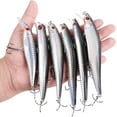 thumbnail image 5 of Saltwater Fishing Lures Hard Baits Kit 6pcs Surf Fishing Lures Minnow Lures Jerkbait Topwater Popper Plugs Inshore Offshore Ocean Fishing Lures Set, 5 of 7