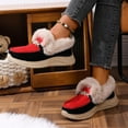 thumbnail image 7 of Dasayo Boots for Women Red Snow Ankle Ski Winter Bow Non Slip Furry Booties Womens Shoes 43, 7 of 7