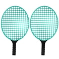 thumbnail image 1 of Miangastore 2pcs Kids Tennis Rackets Kits Plastic Tennis Racket Children Outdoor Toy, 1 of 8