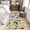 Yellow, variant on Yellow Lemon Runner Rug 2x6 FT,Non Slip Hallway Rugs,Blue Leaf Vintage Botanical Summer Spring Washable Soft Floor Carpet Throw Runner Carpet Long Rugs for Entryway Kitchen Bedside Sliding Door