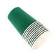 thumbnail image 4 of 100 piezas coloridas tazas de papel desechables de bricolaje espesar material de arte artesanal para niños (verde), 4 of 6