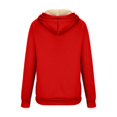 thumbnail image 6 of Women's Hoodie Zip Sherpa Lined Fleece with Pockets Warm Jacket Zip-Up Coat, 6 of 9