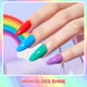 thumbnail image 5 of Set de esmaltes de uñas Beetles Summer Gel 6 colores Rainbow UV, 5 of 6