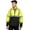 Lime Green, variant on Tri Moutnain Men's Class 3 Full Zip Jacket 2 Inch Reflective Tape Safety Coat 2x 3x 4x