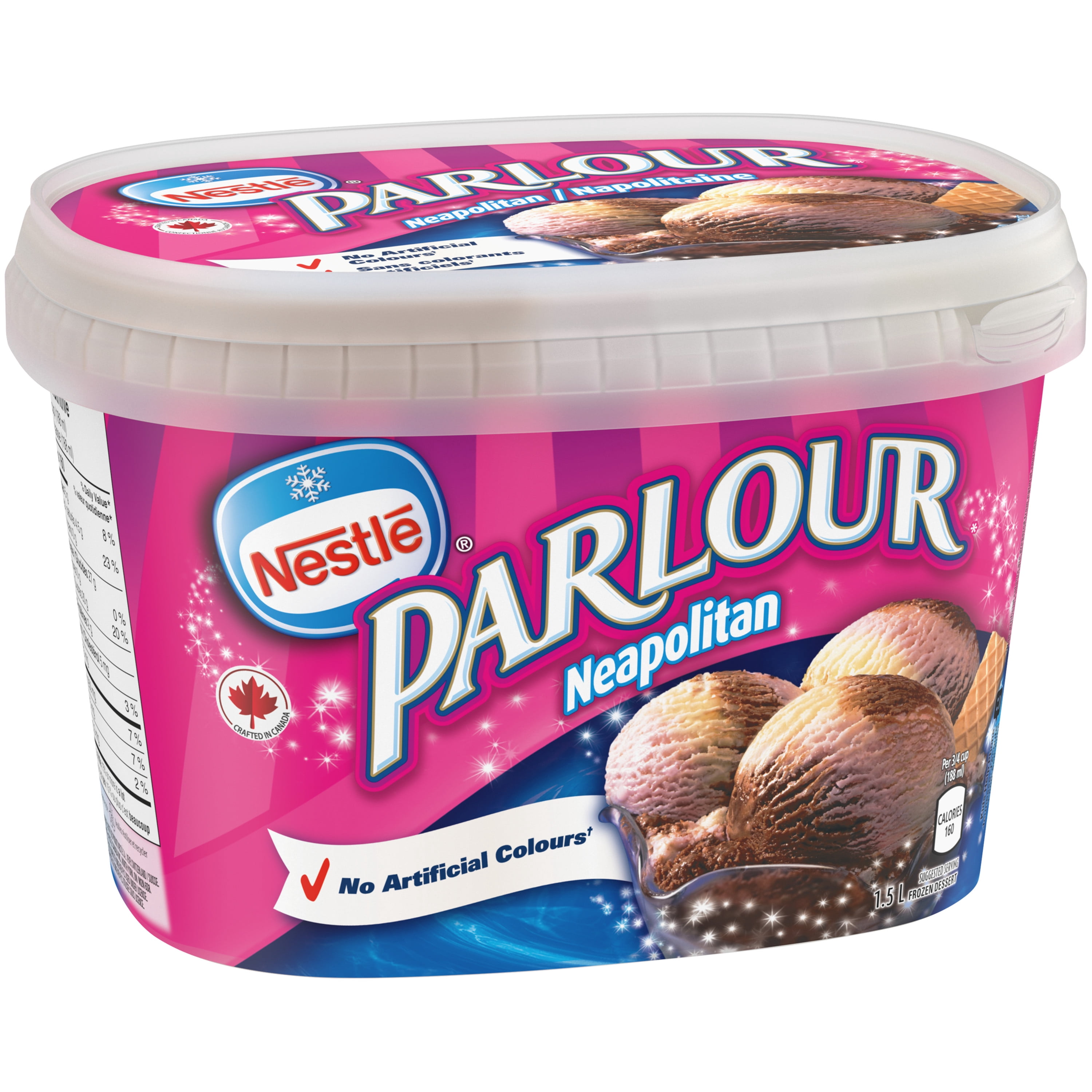 Parlour Neapolitan Frozen Dessert