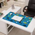 thumbnail image 3 of Long Mouse Pads for Desk,Blue Cartoon Dinosaurs Mountains Pattern Desk Mats on Top Of Desks, Desk Mouse Pad Extra Large with 3mm Non-Slip Base and Stitched Edge for Gaming,Office,Work,Home 31.5"x15.7", 3 of 6
