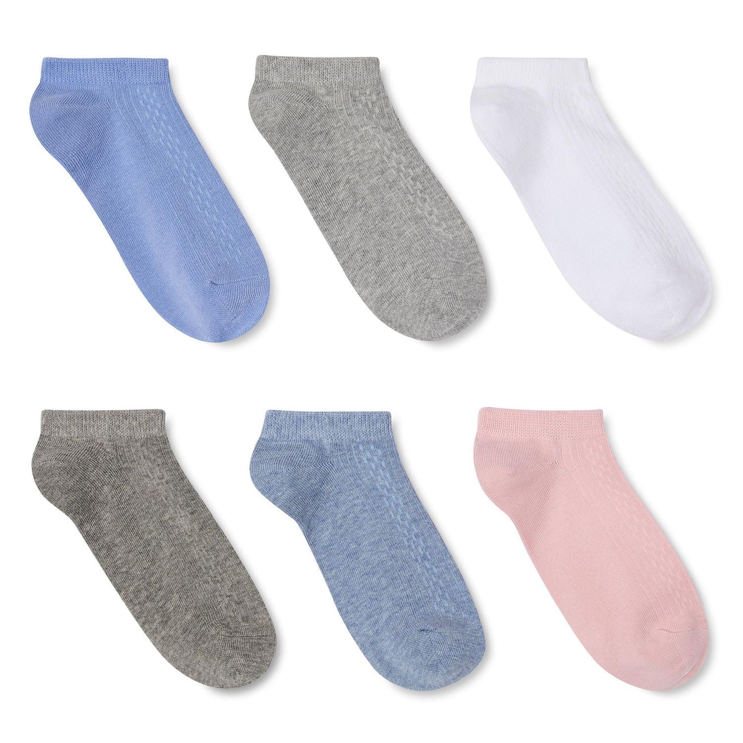George Women's Low-Cut Socks 6-Pack, Sizes 4-10