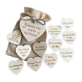 thumbnail image 3 of Xihbxyly Caja de Madera de La Amistad, Regalo de Recuerdo En Forma de Corazón, Mensaje Personalizado y Considerado, Incluye 10 Corazones de Madera, Ideal para Cumpleaños, Agradecimientos o Bodas, Set, 3 of 4