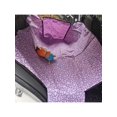 thumbnail image 4 of 1pc Foldable Waterproof Double Layer Pet Car Seat Cover For Rear Seat, Dog & Cat Moving Bed, 4 of 4
