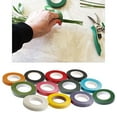 thumbnail image 2 of AOOOWER Floral Stem Wrap Florist Artificial Flower Metallic Tape Wire Corsage Craft Art, 2 of 17