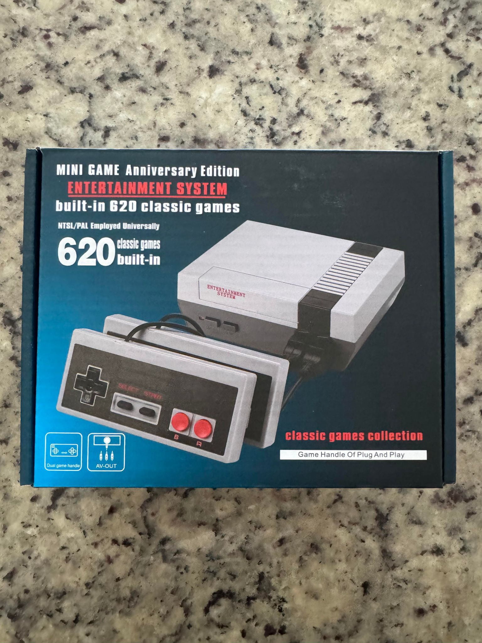 Mini Game Anniversary Edition Built- in 620 Classic games