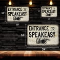 thumbnail image 3 of Entrance to Speakeasy Vintage Look Chic 16 x 24 Matte Finish Metal 116240020151, 3 of 8