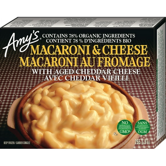 Amy's Kitchen Macaroni Et Fromage Macaroni Au Fromage