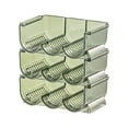 thumbnail image 1 of 3pcs Lipstick Holder, Transparent Lipstick Organizer With Texture Design Overlay Cosmetic Storage Display Case For Lip Gloss, 1 of 8