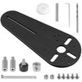 thumbnail image 1 of Circle Cutting Jig Metal Router Circle Cutter Jig Durable Wood Router Milling Cutting Jig with Adjustment Aluminum Block Trimmer DIY Accessories for Woodworking, 1 of 7