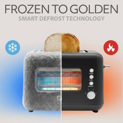2 Slice Toaster with Window