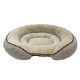 thumbnail image 1 of Large Orthopedic Oval Lounger Dog Bed, 38in, 1 of 4